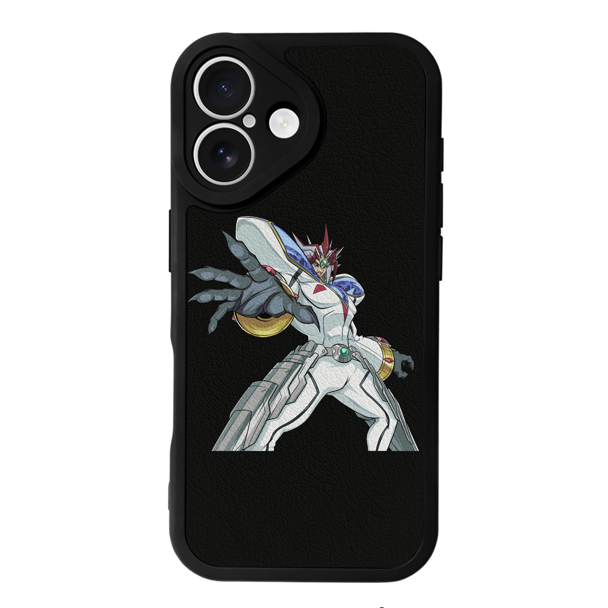 （画像用） 遊☆戯☆王 Yu-Gi-Oh! 【iPhone 16シリーズ対応】シリコンスマホケース（レザー調） 材質：シリコン